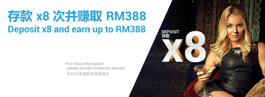 4Dresult Deposit x8 RM388 Bonus Promotion 2