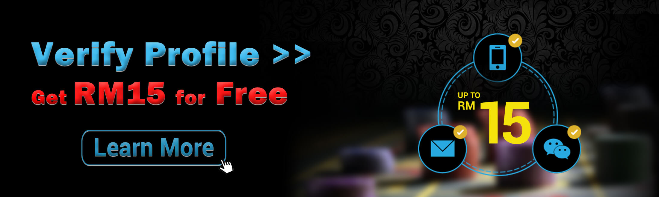 4D Online Casino Verify and Get RM 15 For Free