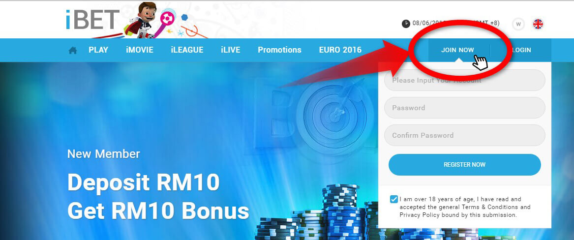 Up to 8000 prize per RM 1 bet, Play Online 4D Betting in iBET