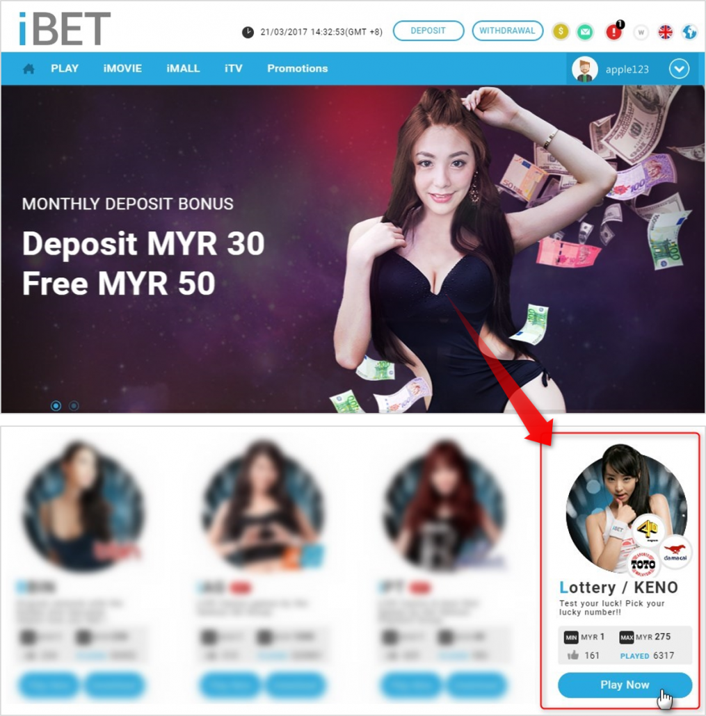 iBET Lottery Platform
