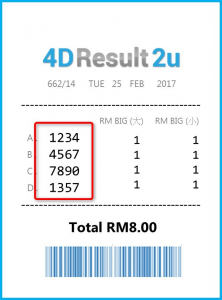 4D Result Malaysia Game Introduction ─ Straight