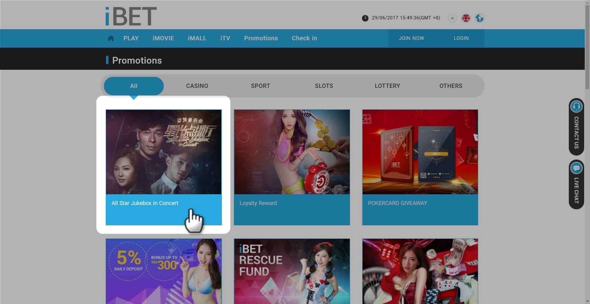 How to Join iBET Concert Lucky draw in 4D result-step3
