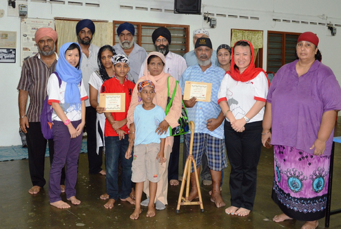 4D Result donates RM10,000 to Kg Pandan Gurdwara and Sikh families