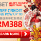 Malaysia 4DResult Ang Pow Free Bonus to celebrate Happy CNY