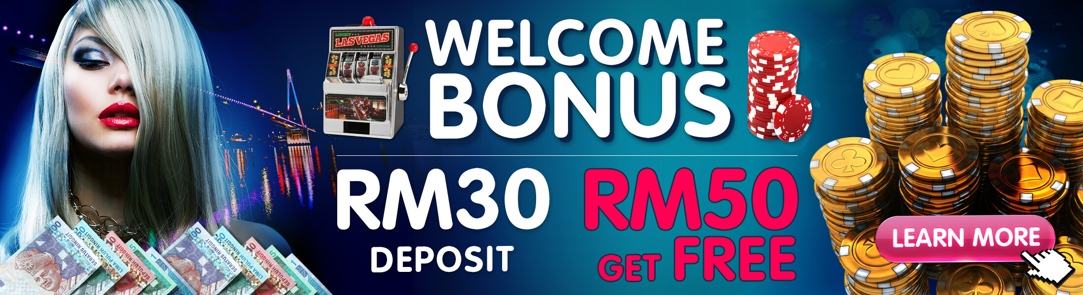 Deposit RM30 Free RM50 in-BET Online Casino Malaysia