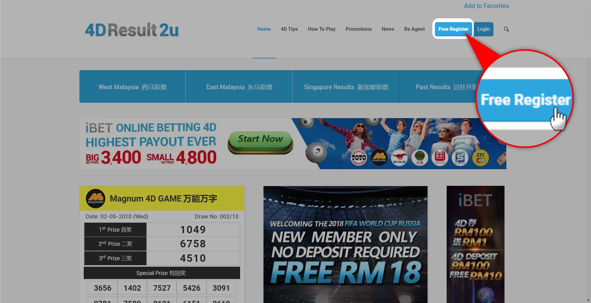 Malaysia online 4d betting 10 cent superfecta betting calculator