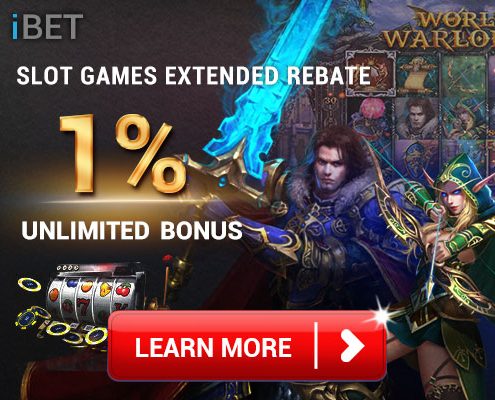 iBET 4D Casino Slot Game Rebate 1% Bonus Malaysia
