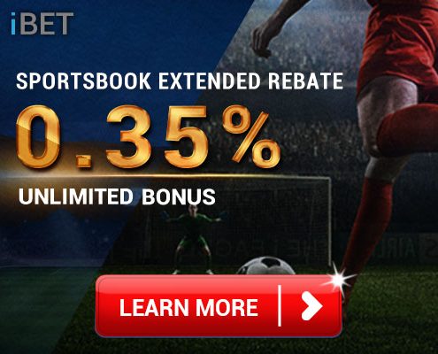 iBET Sport Betting Cashback 0.35% - 4D Result