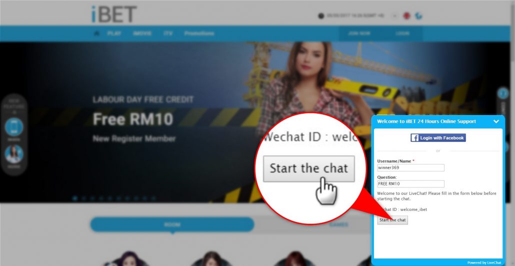 iBET Teach You How To Get Labour Day Free RM10 in 4D step9